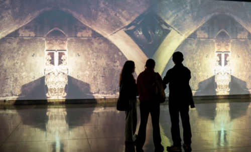 Recorrido multisensorial por la exposición 'Katabasis'