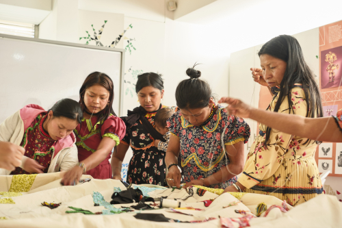 Mujeres Embera Artesanas