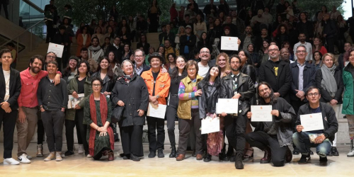 Ganadores de la primera edición del concurso de poesía 'Reverso Bogotá'