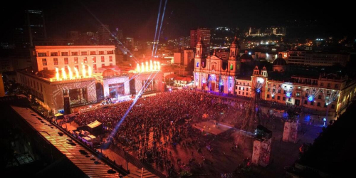Plaza de Bolívar en Bogotá