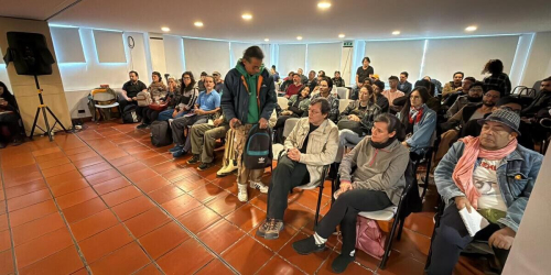 sesión de escuela de futuros en un auditorio