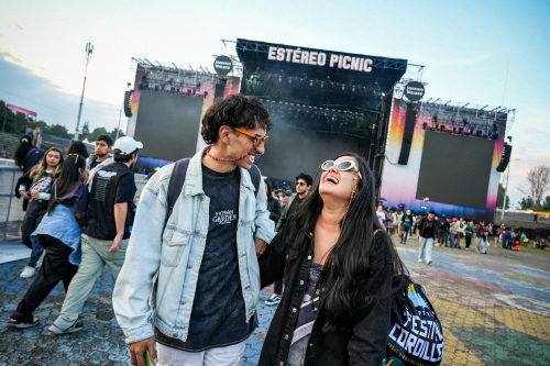 Personas en el festival estereo picnic 2025