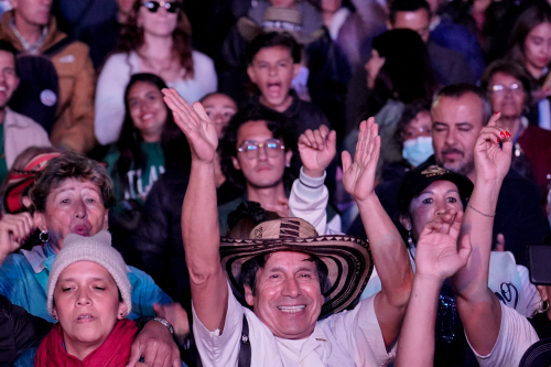 Público en Vallenato al parque