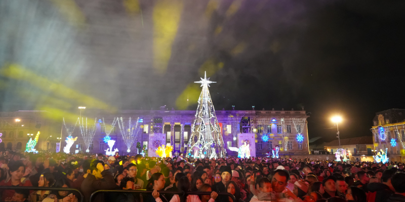 Tres grandes espectáculos inmersivos y gratuitos para disfrutar la Navidad en Bogotá