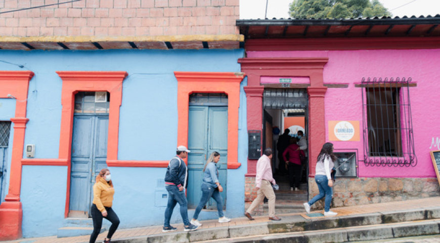 Calles de Bogotá. Foto: SCRD