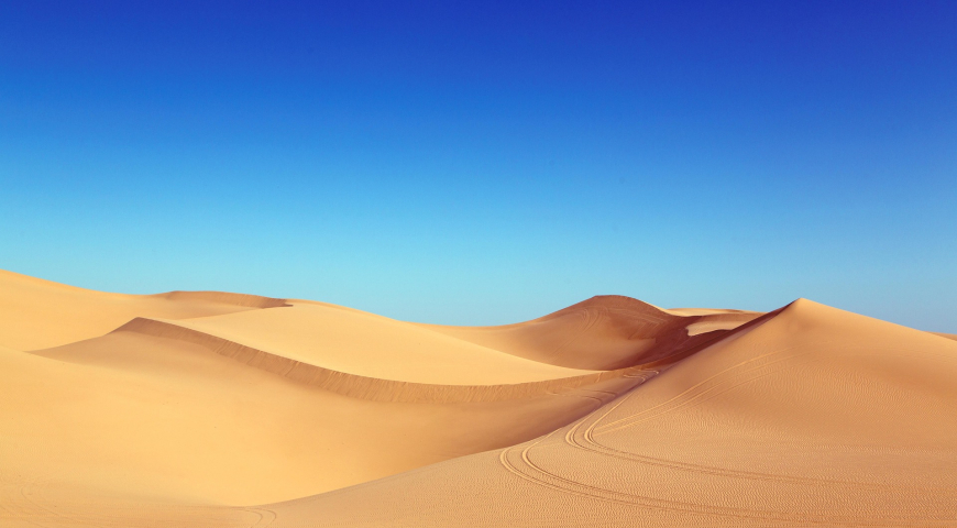Arena de un desierto