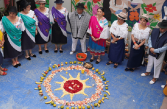 Inti Raymi en Bogotá 2024 cabildo Kichwa