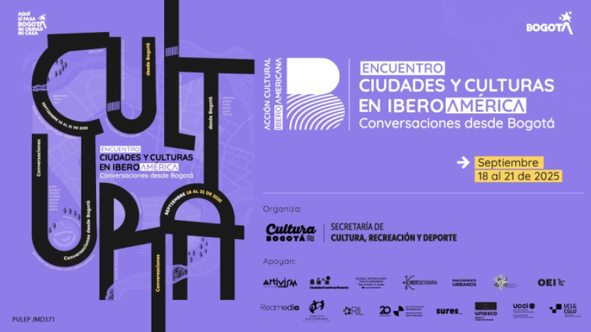 banner Encuentro de Ciudades y Culturas en Iberoamérica 2025