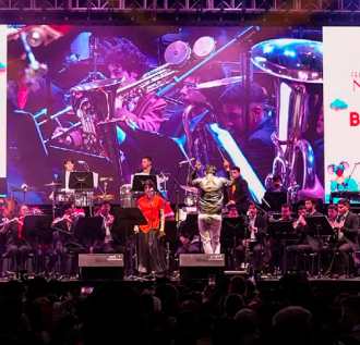 La Banda Filarmónica Juvenil y su repertorio poderoso