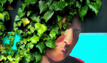 Mural mujer campesina