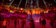 Render de “La casa común”, evento inaugural en la Plaza Cultural La Santamaría.
